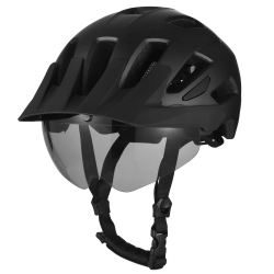 Bike Helmet Adult Men Mountain Bike Helmet With Remote Control Rechargble Light For Night Riding Multifunctional Turn Helmet