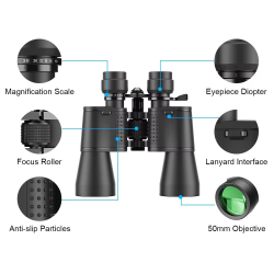 APEXEL Power Binocular 10-30X50 Telescop Zoom Prism High Powerful Hunting for Sport Bird-watching Camping Outdoor Hiking