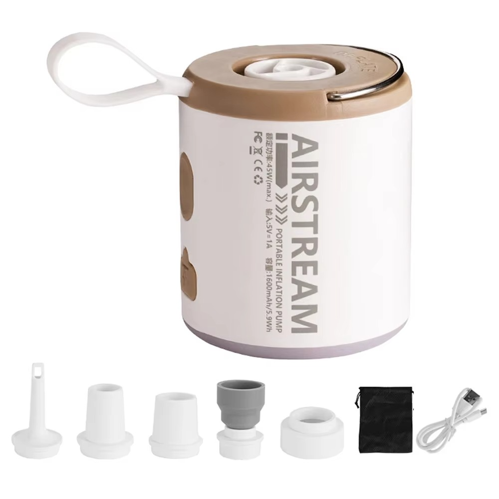 Electric Air Pump Portable Wireless Air Compressor Inflator/Deflator Pumps For Inflatable Cushions Air Beds Boat Swimming Ring