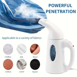 Portable Handheld Garment Steamer 120ml Capacity 700W Auto Shut-Off Steamer for Clothes Removes Wrinkles on Clothes and Fabric