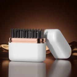 Portable Hair Straightener Brush Rechargeable Mini Smoothing Brush for Styling for Home Travel Gift Heated Electric Hair Brushes