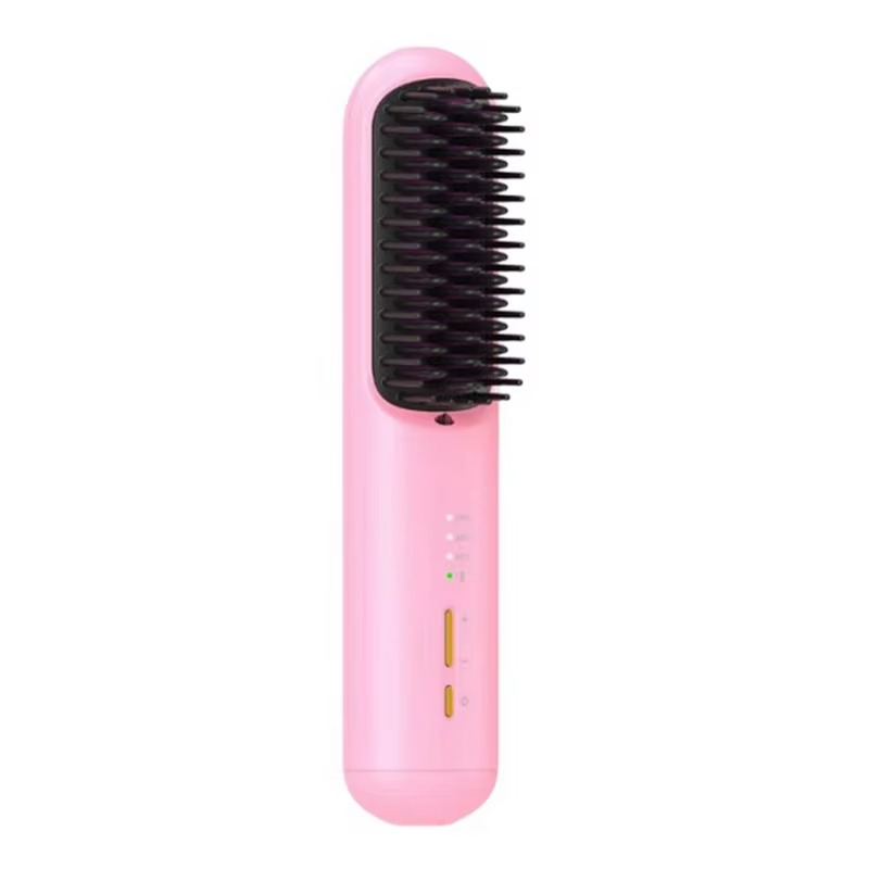 ABXH Rechargeable Hair Straightener Negative Hair Straightener Curly Hair Dual-Purpose Electric Curling Comb