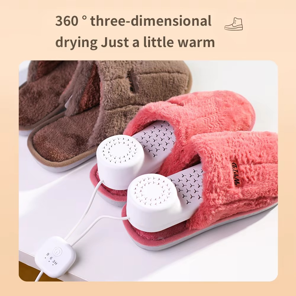 USB Electric Shoe Dryer Heater Smart Timing Heating Drying Machine For Shoes Warmer Deodorizer Sterilizer Dehumidifier For Home