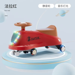 Children's Twisting Car Baby Scooter 1-6 Years Old Boys and Girls Adults Can Sit on The Silent Wheel Yo Swing Car Ride on Toys
