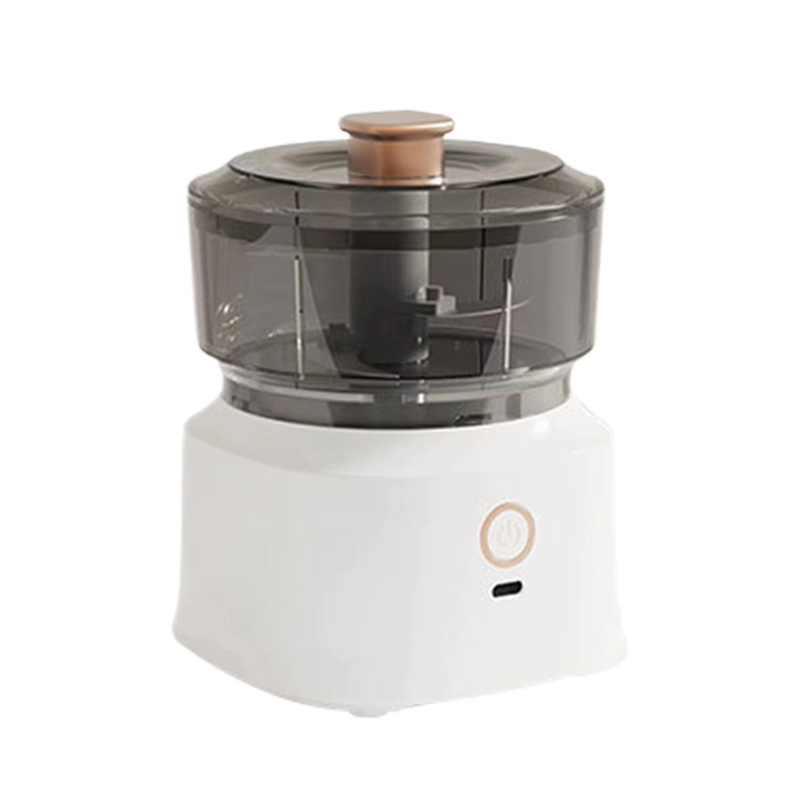 Mini Wireless Electric Garlic Press Dual Purpose Garlic Puree Usb Charging Kitchen Food Shredder Meat Grinder Vegetable Stirring