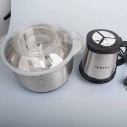 Houselin 5-liters Food Processors, Electric Chopper with Meat Grinder & Veggie Chopper - with Powerful 800W Copper Motor