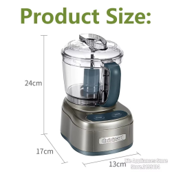 Cuisinart Food Processor 220V Electric Meat Grinder Household Multifunction Garlic Seasoning Crusher BPA Free Chopper ECH-4CN