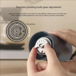 2025 Hand Cranked Bean Grinder Seven Star Coffee Grinder Household Steel Core Hand Cranked Coffee Grinder Coffee Machine