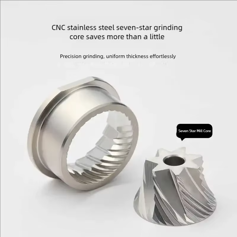 2025 Hand Cranked Bean Grinder Seven Star Coffee Grinder Household Steel Core Hand Cranked Coffee Grinder Coffee Machine