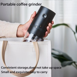 Coffee Portable Electric Coffee Grinder Automatic Type C USB Rechargeable Ceramic Burr Grind