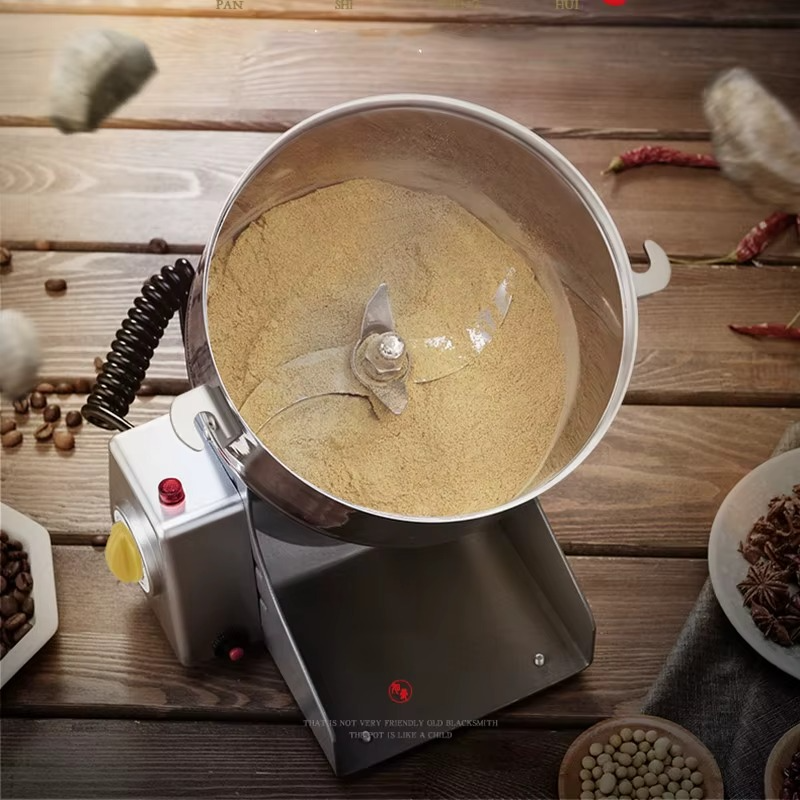 800g Grains Spices Hebals Cereals Coffee Dry Food Grinder Mill Grinding Machine Gristmill Flour Powder crusher Mill Medicine