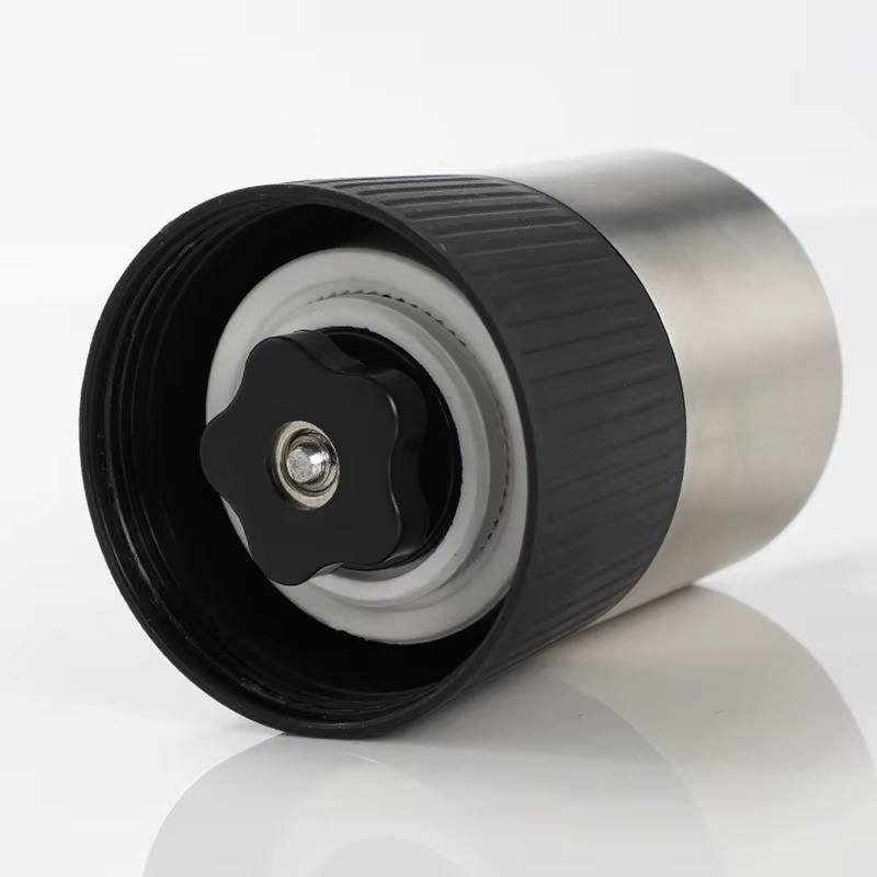 Portable Manual Coffee Grinder - Stainless Steel Hand-Crank Bean Mill For Fresh Ground Coffee Maker Coffee Bar Accessories