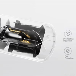 XIAOMI MIJIA H101 Portable Hair Dryer – 1600W,Foldable,50M Negative Ions,15m/s Airflow,Dual Heat & Speed Modes,220V With adapter
