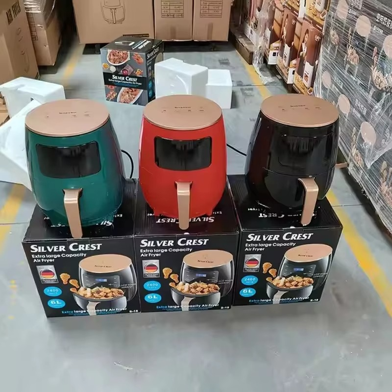 Silver Crest Airfrayer China Home Air Fryer 6L 8L 1400W Fritadeira Airfray Original Freidoras De Aire Digital 6Lt