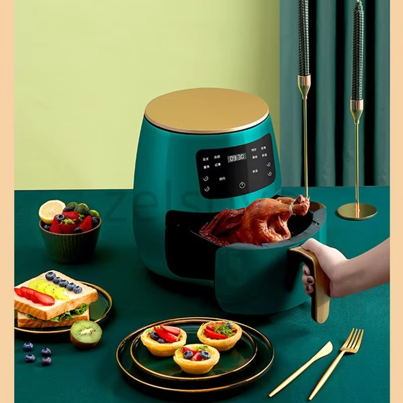 Air fryer no-flip 4.5L large capacity household multi-functional fryer French fries electromechanical fryer