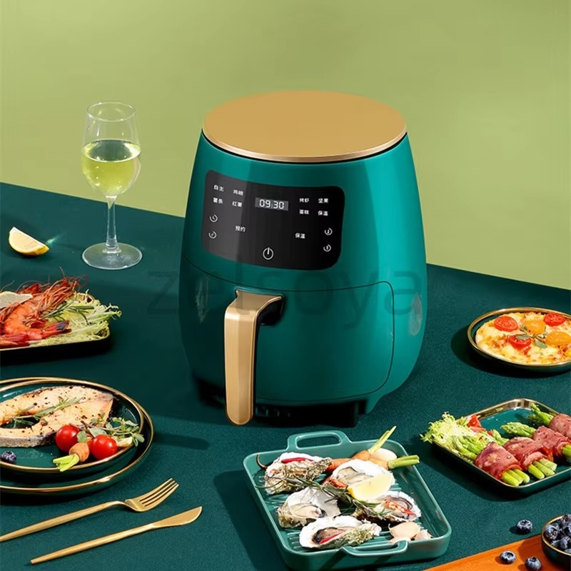 Air fryer no-flip 4.5L large capacity household multi-functional fryer French fries electromechanical fryer