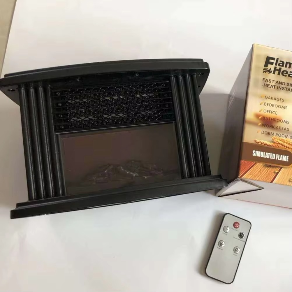 ZK40 Mini Electric Fireplace Tabletop Portable Heater Room Heater Space Heater