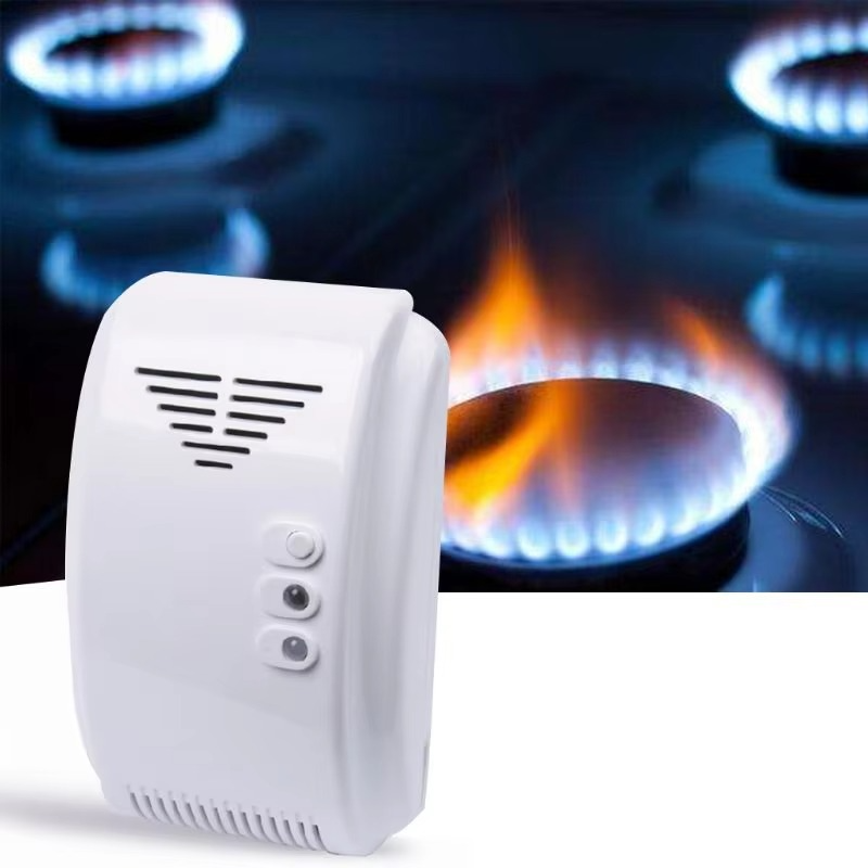 For Flammable Combustible Gases Gas Leak Detector Alarm Natural Methane Audible Drop Shipping