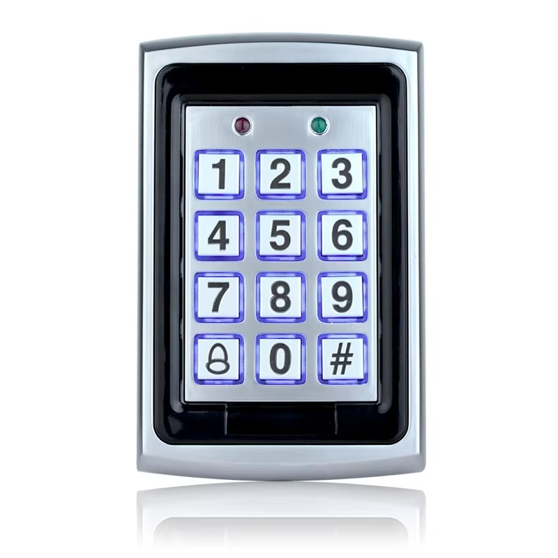 OBO Metal Rfid Keypad Access Control Reader Access Controller Board Support 1000 Users 125KHz Electric Digital Password Lock