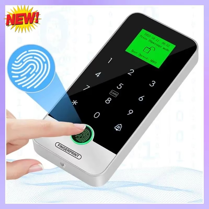 T24C APP Smart Fingerprint Keypad RFID Access Control Keypad Touch IP65 Waterproof 13.56Mhz Door Opener (S300X)