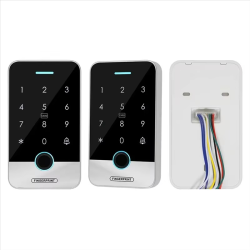 T24C APP Smart Fingerprint Keypad RFID Access Control Keypad Touch IP65 Waterproof 13.56Mhz Door Opener (S300X)