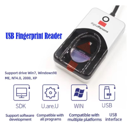 Bimetric Original Digital Persona uru 4500 Biometric Scanner URU4500 Fingerprint Scanner Optical Fingerprint Sensor