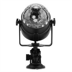 Sound-Activated RGB LED Stage Light