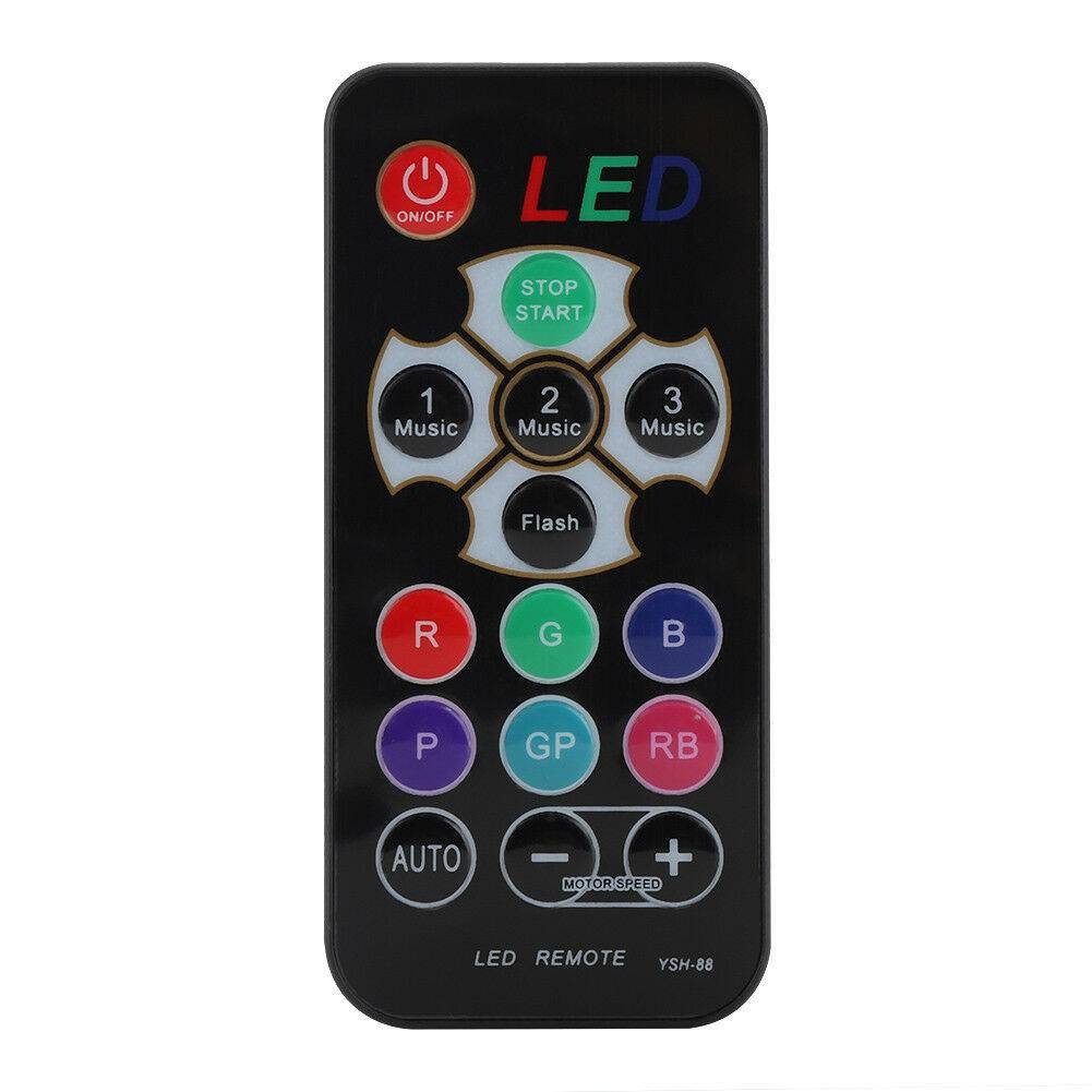Sound-Activated RGB LED Stage Light