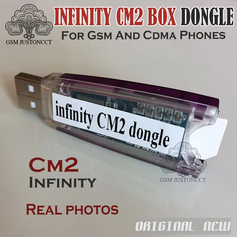 Original Infinity Box Dongle with UMF All in 1 Boot Cable for GSM and CDMA phones, Infinity CM2, New