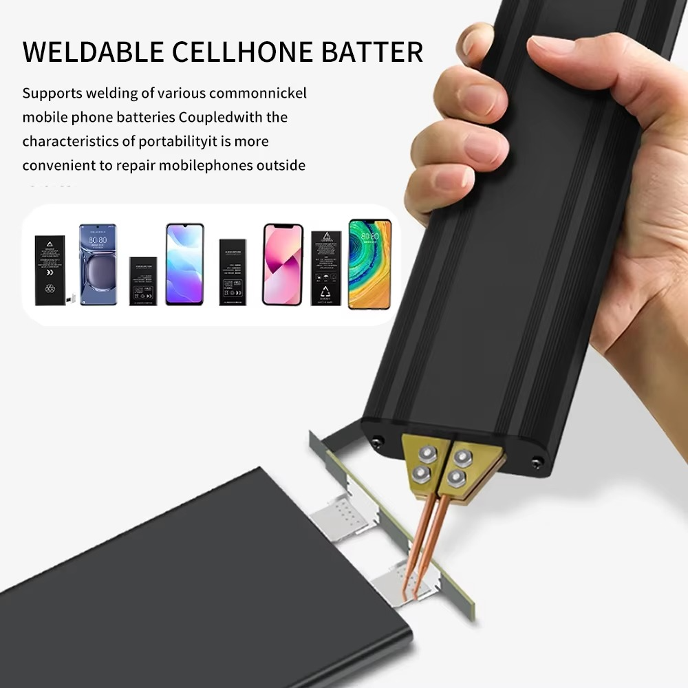 DIY portable handheld battery spot welding machine 18650 lithium battery nickel sheet nickel strip welding head