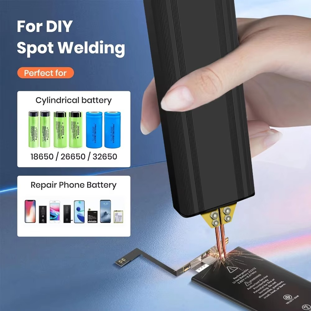 DIY portable handheld battery spot welding machine 18650 lithium battery nickel sheet nickel strip welding head