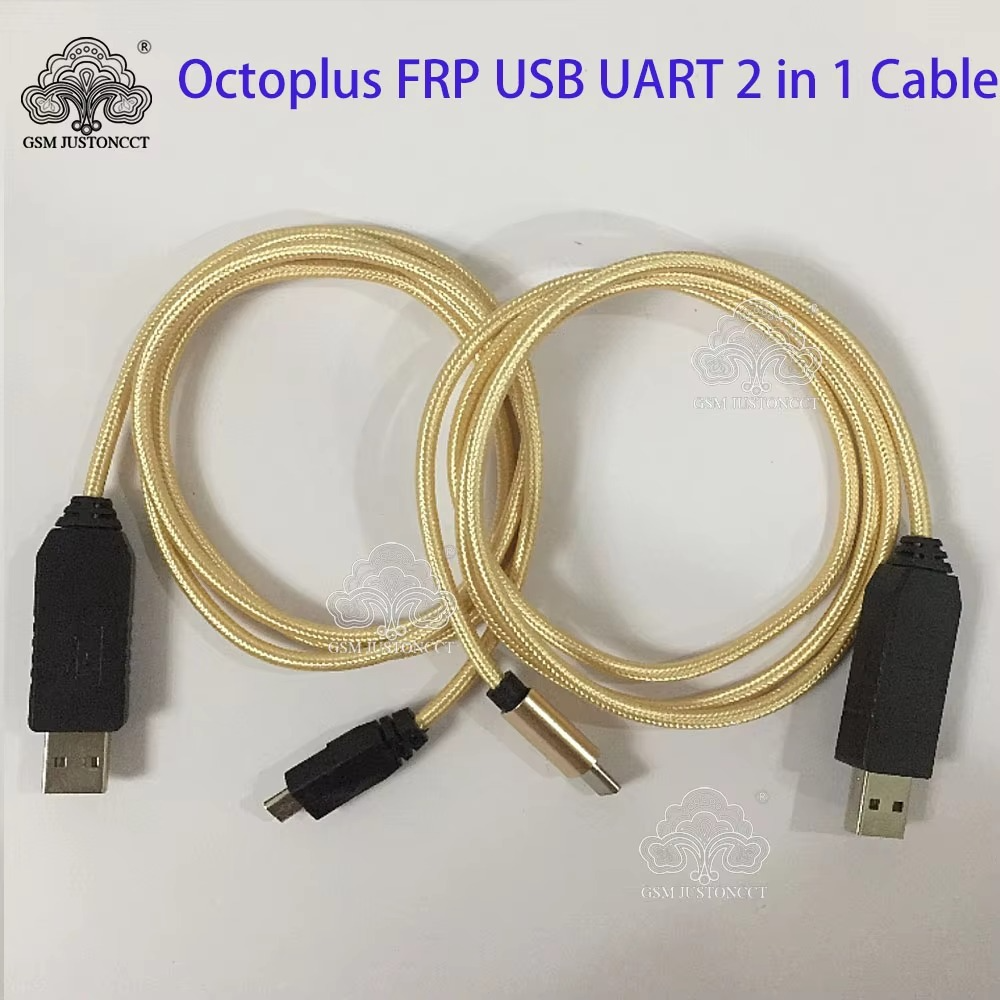 Octoplus frp usb or UART CABLE 2 in 1 Uart Cable For OCOTPLUS FRP DONGLE, EFT DONGLE ,CHIMERA DONGLE for samsung.....