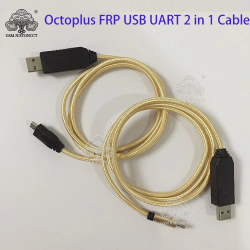 Octoplus frp usb or UART CABLE 2 in 1 Uart Cable For OCOTPLUS FRP DONGLE, EFT DONGLE ,CHIMERA DONGLE for samsung.....