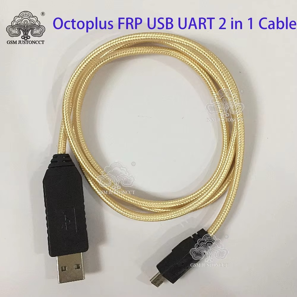 Octoplus frp usb or UART CABLE 2 in 1 Uart Cable For OCOTPLUS FRP DONGLE, EFT DONGLE ,CHIMERA DONGLE for samsung.....