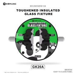 MIJNG tempered glass heat insulation ring clamp rotating CPU fixed microscope clamp mobile phone repair tool