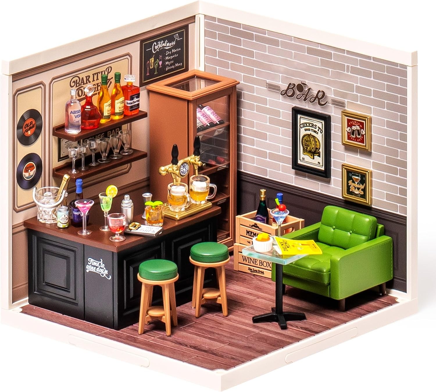 ROBOTIME DIY Miniature House Kit