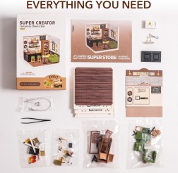ROBOTIME DIY Miniature House Kit