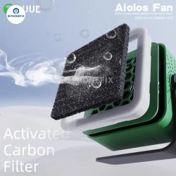 2UUL Aiolos Portable Fan Fume Extracting Cooling Lighting 3 in 1Mini Fan with Carbon Filter for Mobile Phone PCB Welding Repair