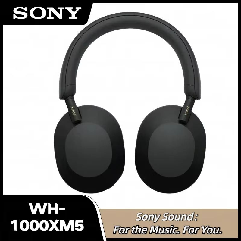 Sony WH-1000XM5 Wireless Noise Cancelling Headphones, Industry-Leading ANC, Hi-Res Audio, Crystal Clear Calls, Over-Ear Comfort