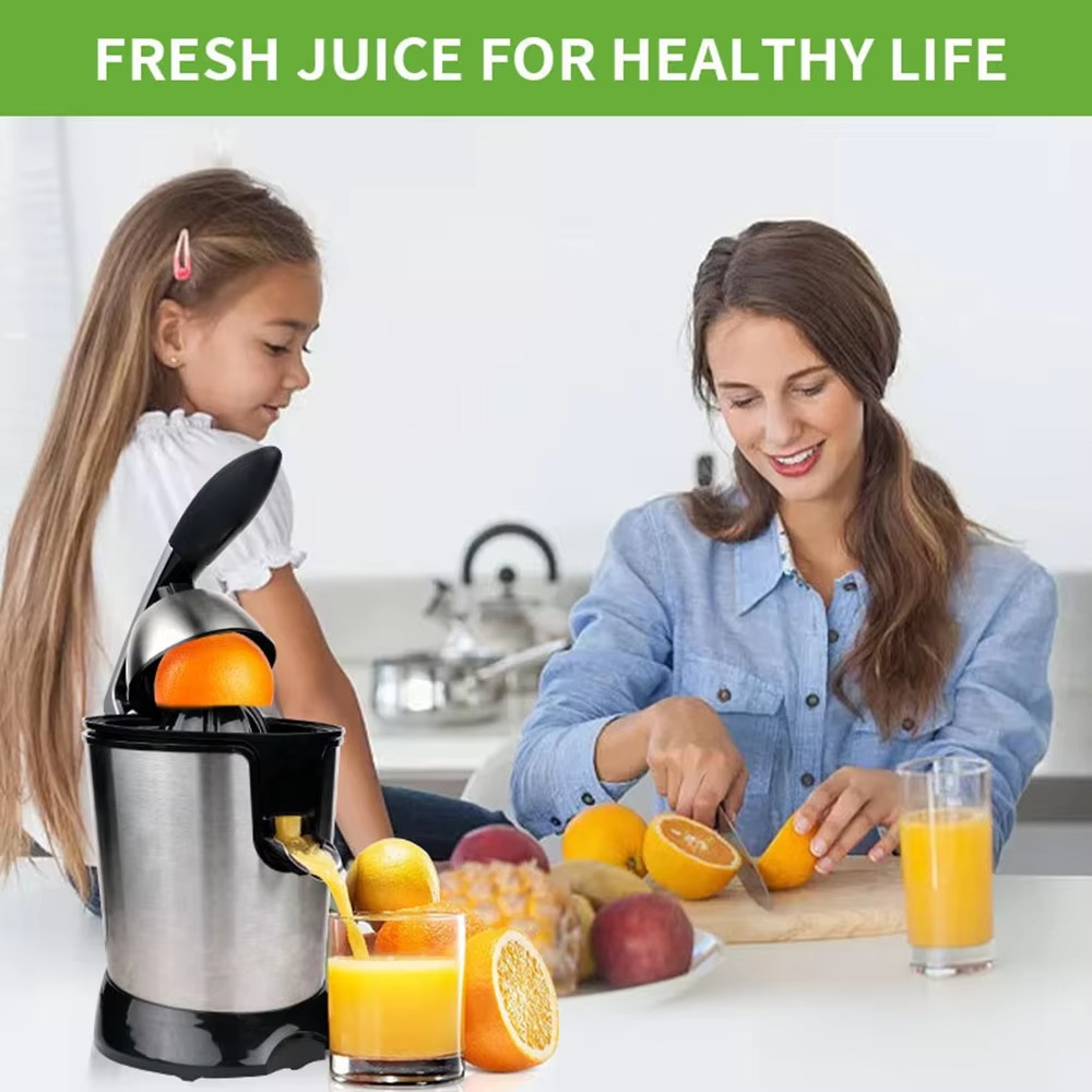 Electric Juicer Machine Portable Blender 110V 220V Stainless Steel Hand Press Squeezer 400ML Fruit Lemon Orange Juice Maker 믹서기