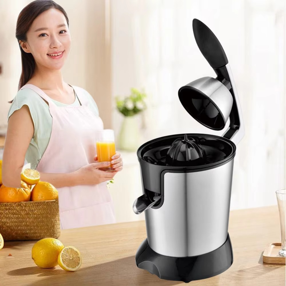 Electric Juicer Machine Portable Blender 110V 220V Stainless Steel Hand Press Squeezer 400ML Fruit Lemon Orange Juice Maker 믹서기