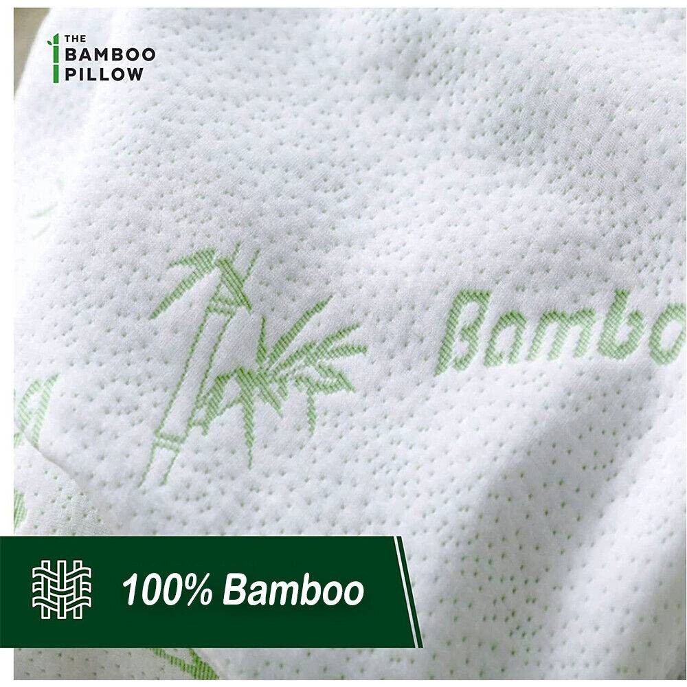 2PCS Waterproof Bamboo Pillow Protector