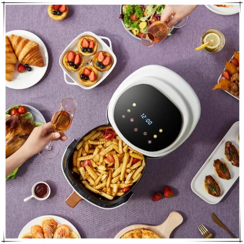 Household air fryer Smart electric fryer French fries machine 6L8L air fryer
