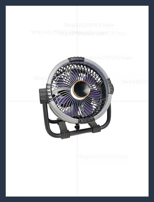 20000mAh 6 in 1 Camping Fan Outdoor Ceiling Fan Rechargeable Desktop Air Circulator with LED Light and 4 Speed Control