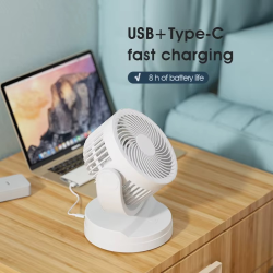 Xiaomi Youpin Electric Fan Shake Head Circulator Wireless Portable Home Quiet Ventilator Desktop Wall Ceiling Fan Air Cooler New