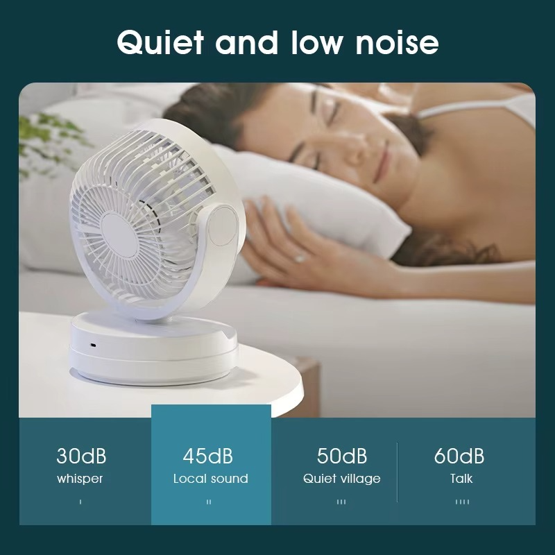 Xiaomi Youpin Electric Fan Shake Head Circulator Wireless Portable Home Quiet Ventilator Desktop Wall Ceiling Fan Air Cooler New