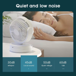Xiaomi Youpin Electric Fan Shake Head Circulator Wireless Portable Home Quiet Ventilator Desktop Wall Ceiling Fan Air Cooler New