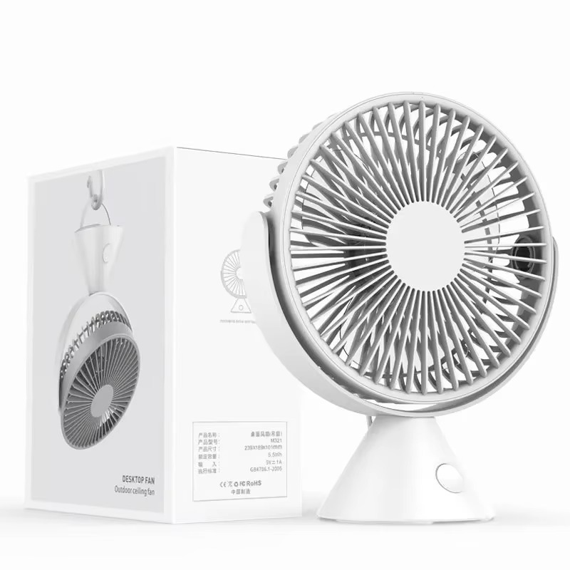 Xiaomi Air Cooling Ceiling Table Fan USB Rechargeable 4000mAh Table Fan Operated Wireless Electric Portable For Summer Outdoor