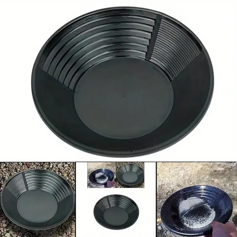 15 inch Hot Sale Plastic Gold Pan Basin Nugget Mining Pan