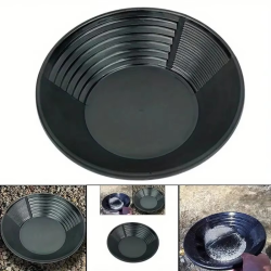15 inch Hot Sale Plastic Gold Pan Basin Nugget Mining Pan